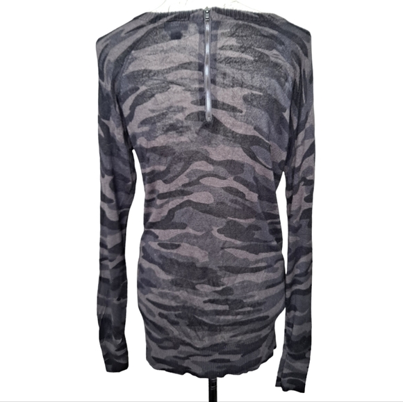 Torrid camo lightweight sweater top sz 10 Knit long sleeve punk Edgy 💖2/$30 - Picture 11 of 17